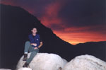 Me and a sunset :: Joshua Tree National Park