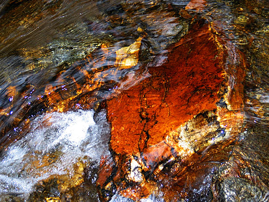 Red Rock in the Water - Burnsville, NC