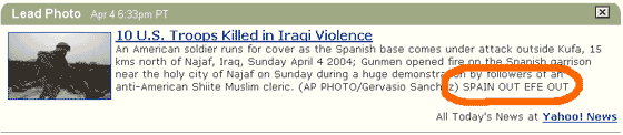 Yahoo New Hack :: Anti Spain & EFE