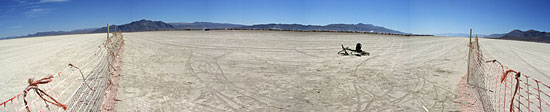 Burning Man (panoramas) 'North East Boundary Corner'