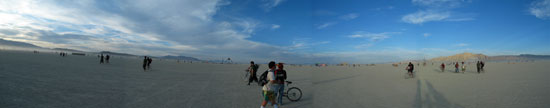 Burning Man (panoramas) 'Hanging on the Playa'