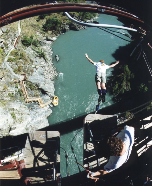 New Zealand Kawarau Bridge Bungy Jump