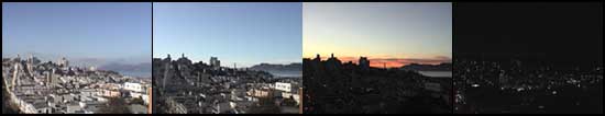 San Francisco Time Lapse Sunset Video