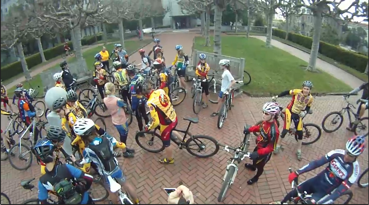 Berkeley High MTB Team Ride 2010-01-31 Video