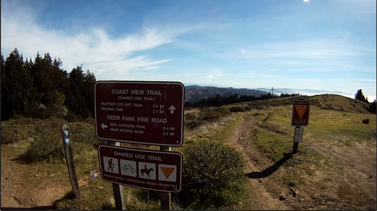 2011 Coastal View Trail Downhill Ride Video