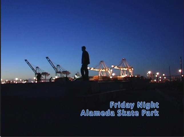 Friday Night Alameda Skate Park Video