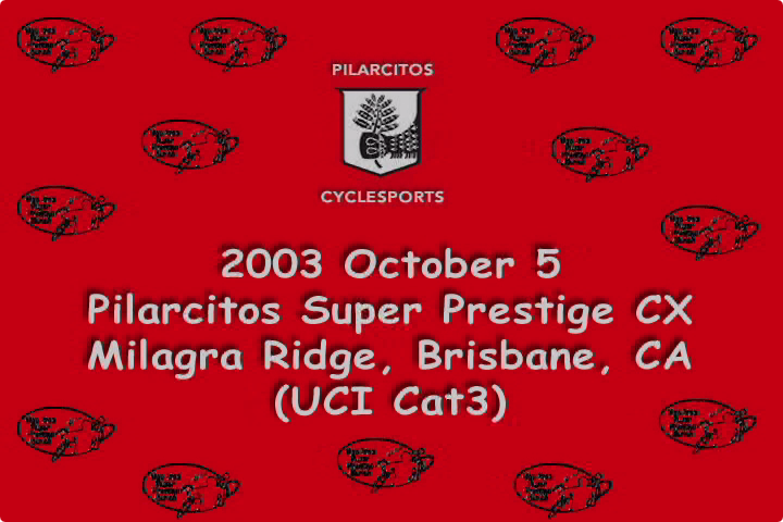 2003 Bay Area Super Prestige Cyclocross Series – Race 1 Video