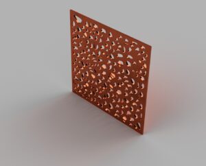 Voronoi-128-Cells-Copper