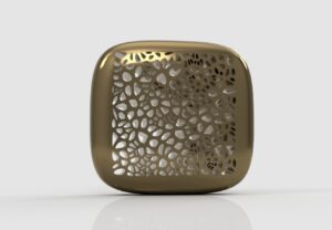 Voronoi-256-Cells-Brass