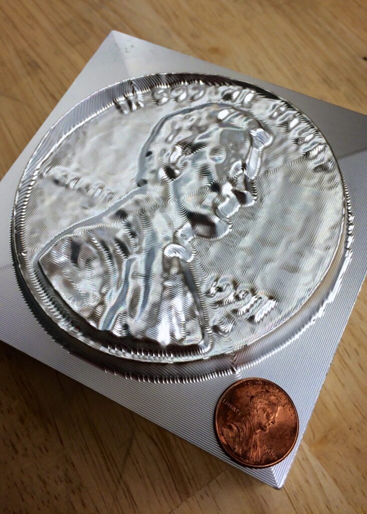 CNC Milling a Penny